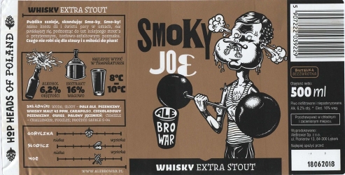 Alebrowar (2018): Smoky Joe - Whiskey Extra Stout