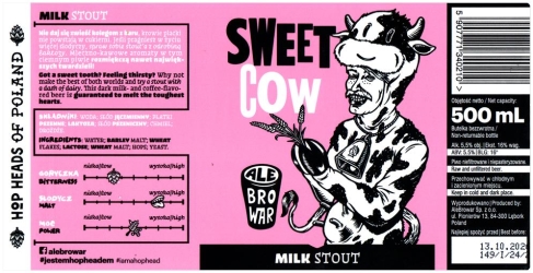 Alebrowar 2026 01 Sweet Cow Milk Stout