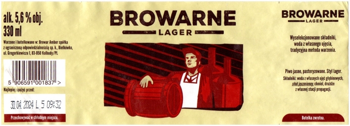 Amber 2023 08 Browarne Lager