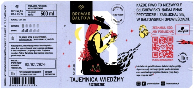 Baltow 2023 10 Tajemnica Wiedzmy Pszeniczne