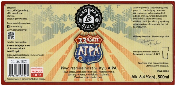 Bialy 2024 07 22 Route AIPA