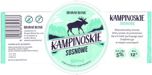 Browar Błonie (2020): Kampinoskie Sosnowe