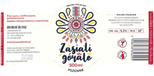 Browar Błonie (2020): Zasiali Górale - Pszenne