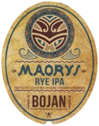 Browar Bojanowo (2017): Maorys, Rye India Pale Ale