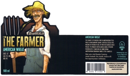 Browar Brokreacja (2015): The Farmer, American Wheat