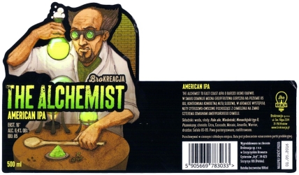 Browar Brokreacja (2016): The Alchemist, American India Pale Ale