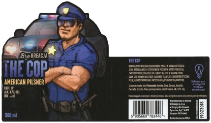Browar Brokreacja (2017): The Cop American, Pilsner