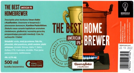 Browar Brokreacja (2021): The Best Home Brewer - American India Pale Ale