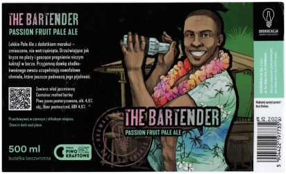 Browar Brokreacja 2023 01 The Bartender Passion Fruit Pale Ale