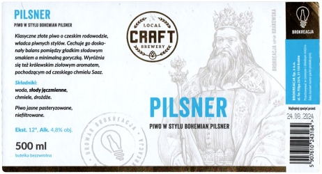 Brokreacja 2023 12 Pilsner Bohemian Pilsner