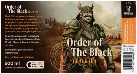 Brokreacja 2024 08 Order Of The Black Black Ipa