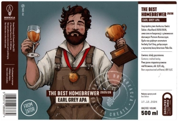 Brokreacja 2026 02 The Best Homebrewer 2025 26 Earl Grey Apa