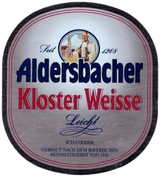 Browar Aldersbach: Aldersbacher Kloster Weisse Leicht
