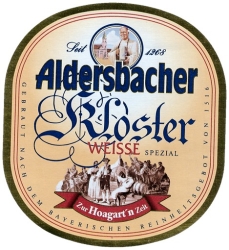 Browar Aldersbach: Aldersbacher Kloster Weisse Spezial