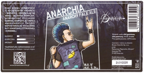 Browar Anarchia: Anarchy Pale Ale (2020)