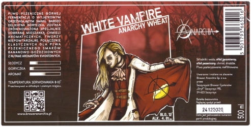 Browar Anarchia: White Vampire Anarchy Wheat (2020)