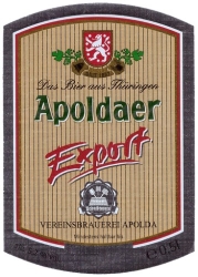 Browar Apolda: Apoldaer Export