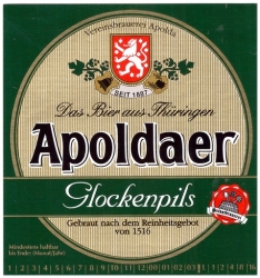 Browar Apolda: Apoldaer Glockenpils