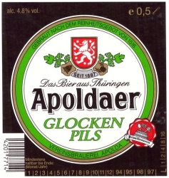 Browar Apolda: Apoldaer Glockenpils