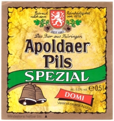 Browar Apolda: Apoldaer Pils Spezial Dominator