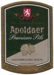 Browar Apolda: Apoldaer Premium Pils (033 ml)