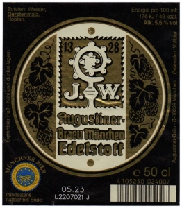 Browar Augustiner 2023 05 Edelstoff