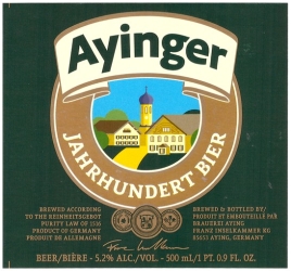 Browar Aying: Ayinger Jahrhundert Bier