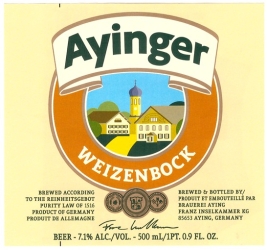 Browar Aying: Ayinger Weizenbock