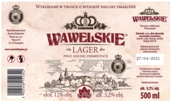 Browar Barbakan Beer (2020): Wawelskie, Lager