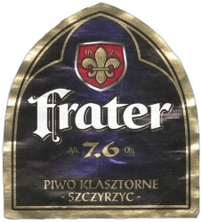 Browar Belgia (2011): Frater 7,6% - piwo jasne, mocne