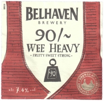 Browar Belhaven (2014): 90 Wee Heavy - Fruity Sweet Strong