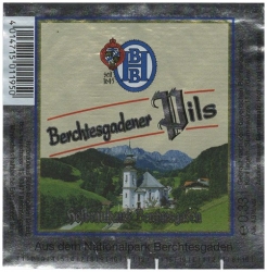 Browar Berchtesgaden (2017): Berchtesgadener Pils