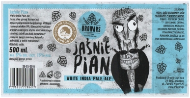 Browar Browars (2017): Jaśnie Pian White India Pale Ale