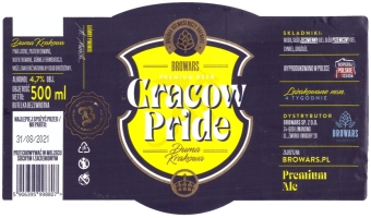 Browar Browars (2021): Cracow Pride, Premium Ale
