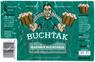 Browar Buchtak (2021): Maximus Buchtakus - India Pale Ale