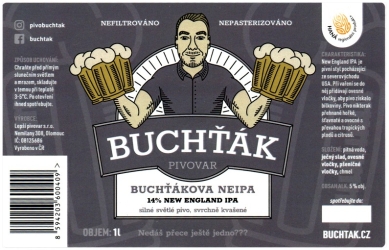 Browar Buchtak (2022): Buchtakova NEIPA - New England India Pale Ale