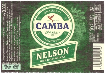 Browar Camba Bavaria (2018): Nelson - Dry Hop Wheat