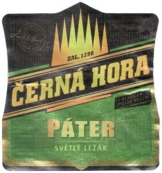 Browar Cerna Hora (2014): Pater - svetly lezak