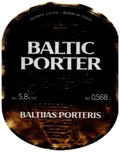 Browar Cesu (2022): Baltic Porter Baltijas Porteris