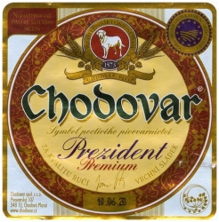 Browar Chodovar (2019): Prezident - Premium, piwo jasne