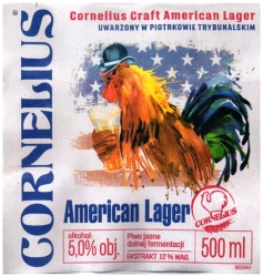 Browar Cornelius (2016): American Lager