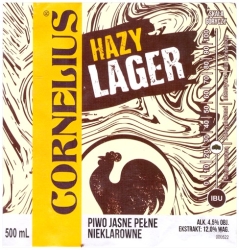 Browar Cornelius (2019): Hazy Lager