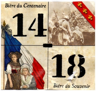 Browar De Lorraine (2021): 14-18 Biere Du Centenaire - Piwo Jasne