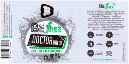 Browar Doctor Brew (2016): Befree Green