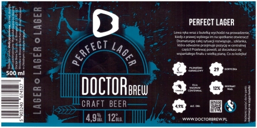 Browar Doctor Brew (2016): Craft Beer Perfect Lager