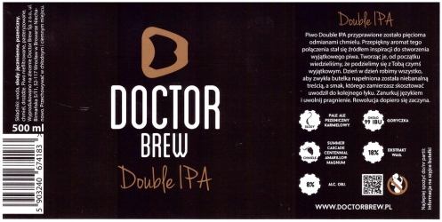 Browar Doctor Brew (2016): Double India Pale Ale