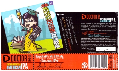 Browar Doctor Brew (2018): Experimental American India Pale Ale