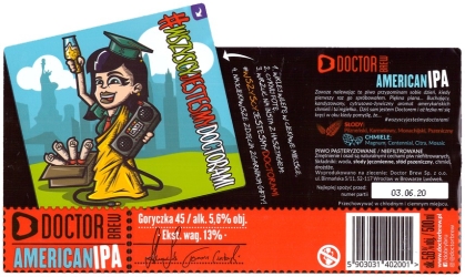 Browar Doctor Brew (2019): American India Pale Ale