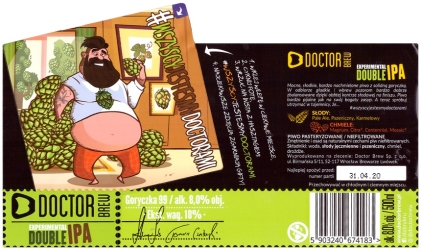 Browar Doctor Brew (2019): Experimental Double India Pale Ale