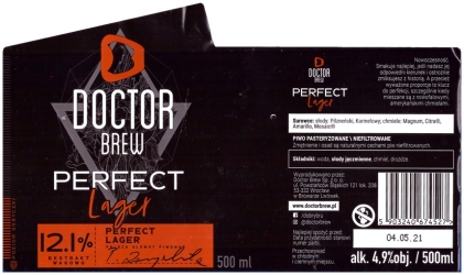 Browar Doctor Brew (2020): Perfect Lager